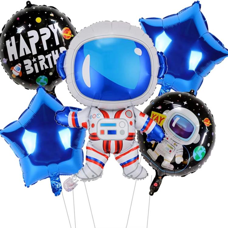 18 Inch 7 Pcs Space Foil Balloons Kit