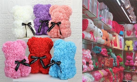 Chinese Flower Bears: Ang Perpektong Regalo sa Araw ng mga Puso