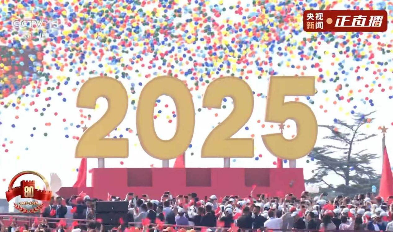 Setyembre 3, 2025, Military Parade ng China, Latex Balloon Release