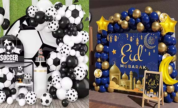 Maaari naming i-customize ang mga balloon chain