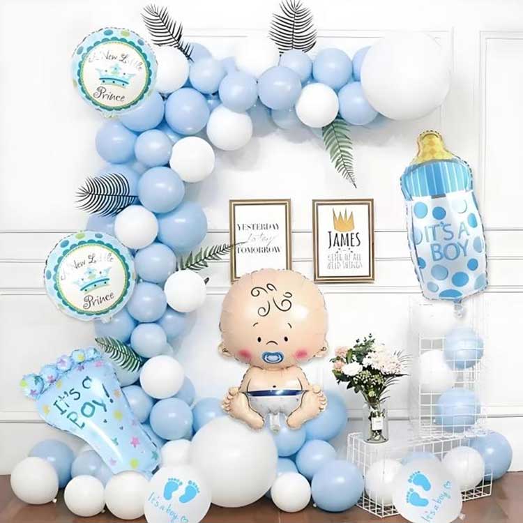 Baby Shower Balloon Arch Dekorasyon Set