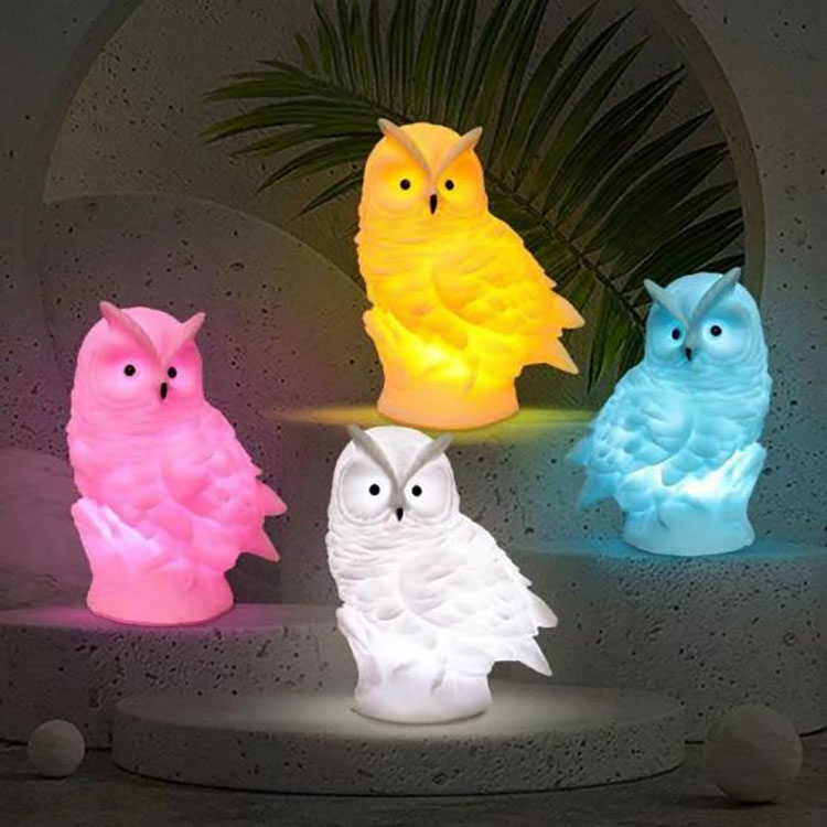 Cartoon Night Light Owl
