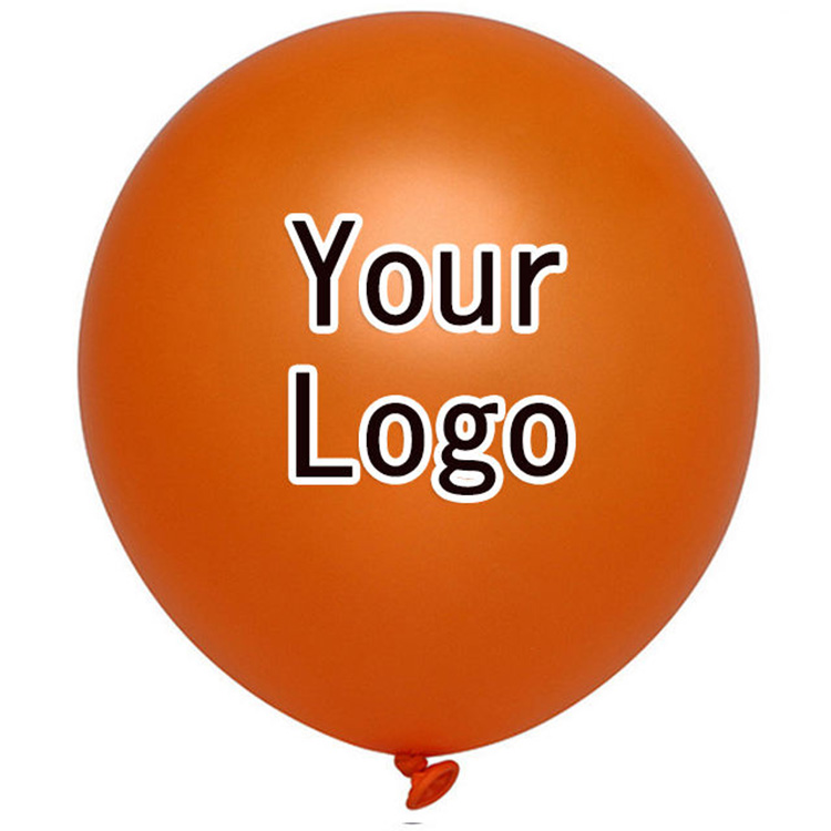 Custom na Logo Latex Balloon