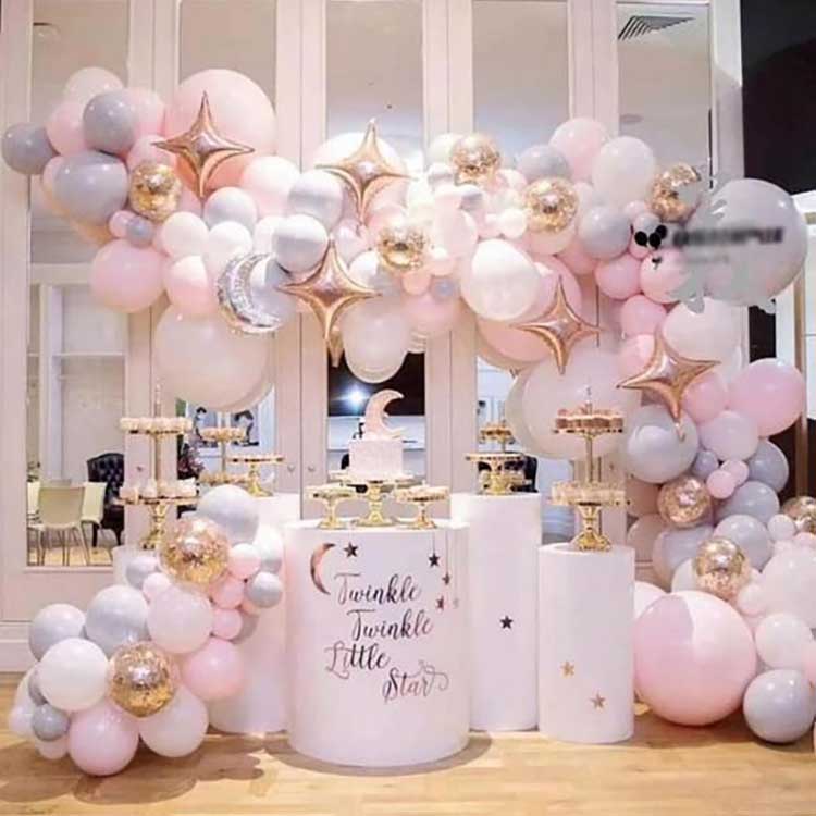 Cylindrical Base Dessert Table