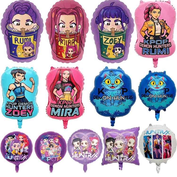 Demon Hunter Foil Balloon