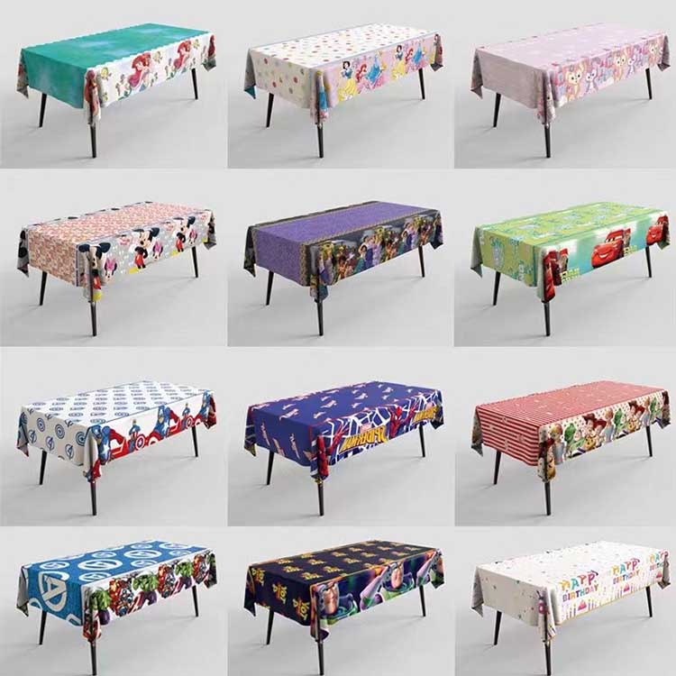 Disposable PE tablecloth