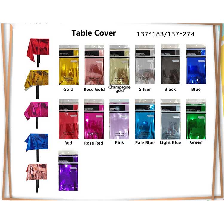 Foil Table Cover