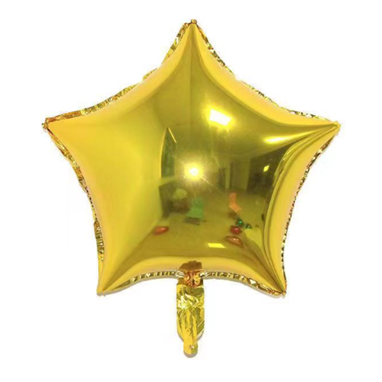 Gold Star Balloon