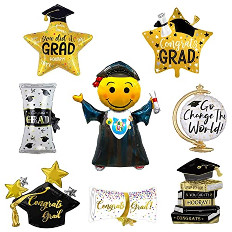 Grad Foil Balloon