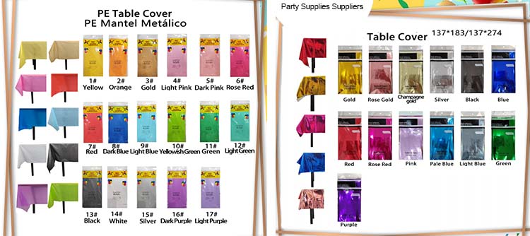 disposable tablecloth