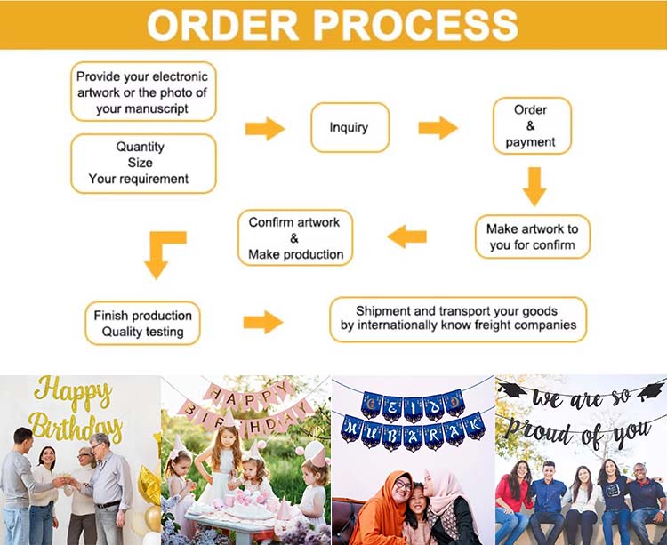 customize Happy Birthday flags