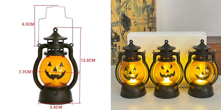 Halloween night light size