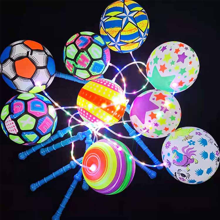 LED inflatable light up ball
