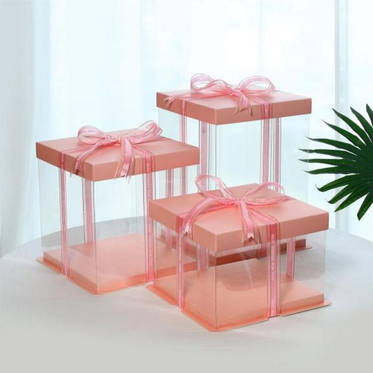 Kahon ng Plastic Cake