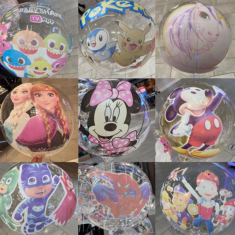 Naka-print na PVC Bobo balloon