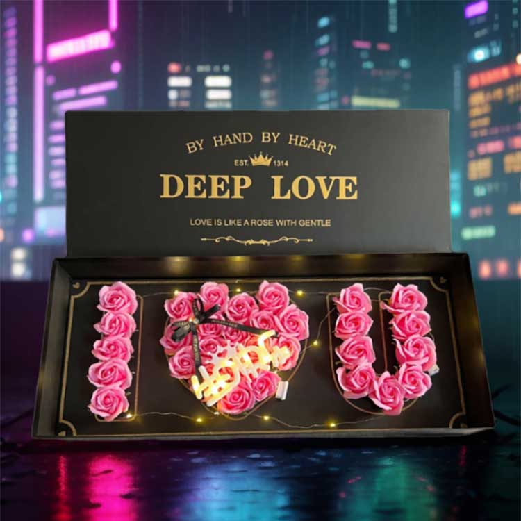 Mga Kahon ng Regalo ng Rosas