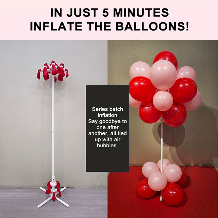 Self Inflating Balloon Arch Maliit na Haligi