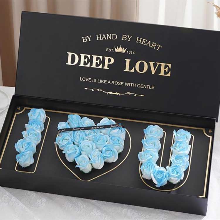 Sabon Rose Heads Flower Box